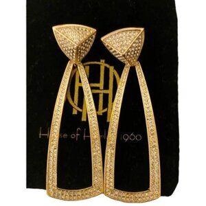 House of Harlow 1960 Mesa Earrings - New in Pouch - $115 RV